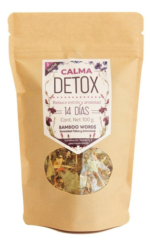 Té Detox 14 Días - Reduce Estrés Y Ansiedad