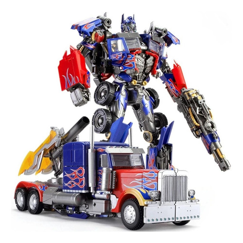 Figura Optimus Prime Mpm4 Mpm-04 Black Mamba Ls03f Ko Chino