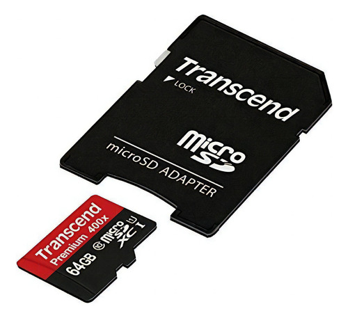 Tarjeta De Memoria Transcend 64 Gb Microsdxc Class10 Uhs1 Co
