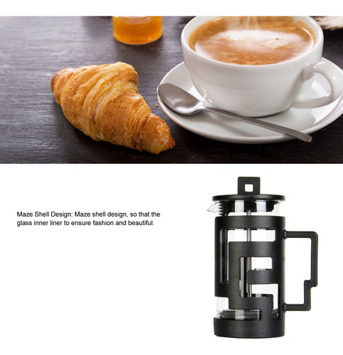 Maceta De Vidrio Para Café Y Té Con Diseño De Concha De Labe