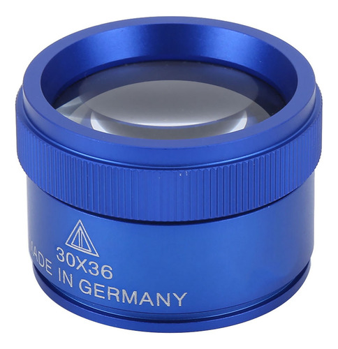 Lupa Portátil Azul, Lupa De Mano 30x Para