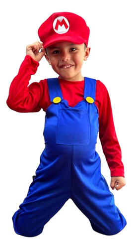 Disfraz Mario Bros Niños Oferta