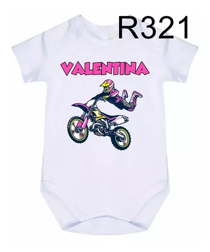 Body Para Bebê Motocross