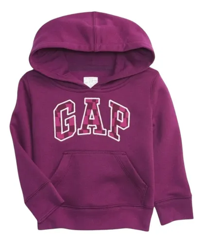 comprar Blusa Moletom Com Capuz Fúcsia Menina Gap