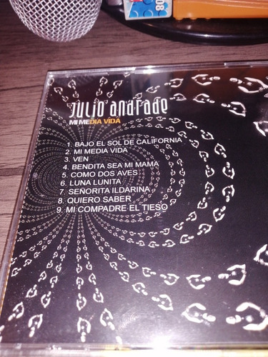 Julio Andrade Media Vida Cd Primera Edición 