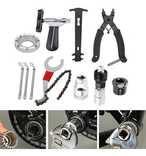 Kit De Herramientas De Reparación De Bicicletas De Montaña D
