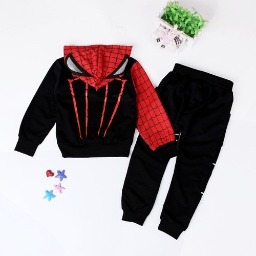 Para Conjunto De Suéter Casual Con Capucha Para Niño
