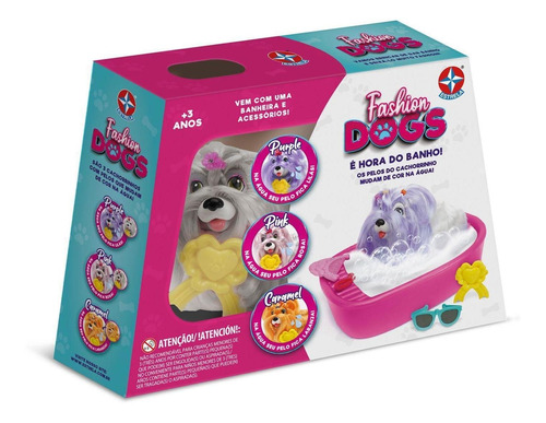 Brinquedo Fashion Dogs Purple - Estrela