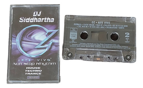 Cassette Dj Siddhartha Música Electrónica Chilena