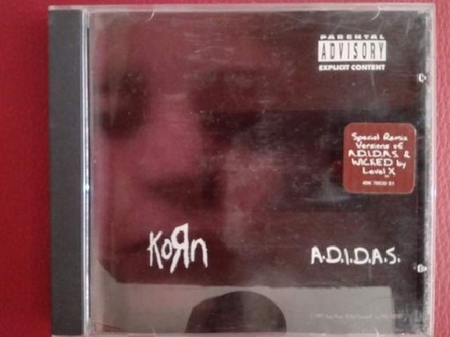 Cd Usado Korn A.d.i.d.a.s. Leer Descripción Limp Bizki Tz012