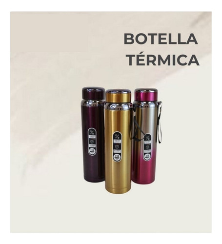 Botella Termica De Acero Con Infusor 1 Litro