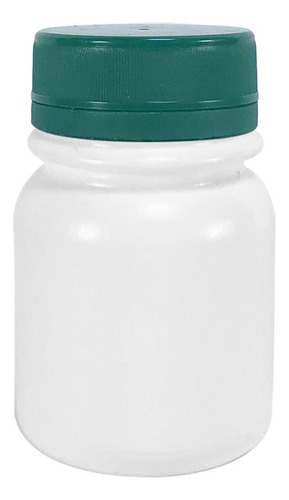 Pote Para Cápsulas 30ml Com Tampa Rosca Lacre (400 Unidades) Sabor Verde Escuro