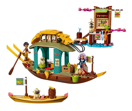 Lego Disney 43185 Barco De Boun