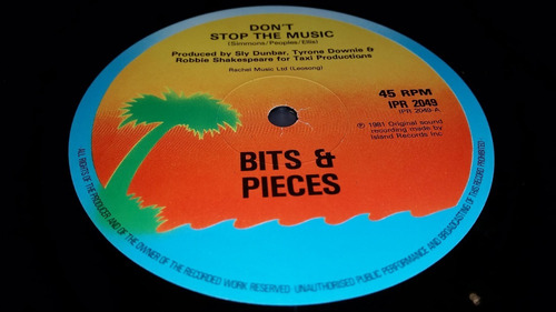 Bits & Pieces Dont Stop The Music Vinilo Maxi Uk 1981