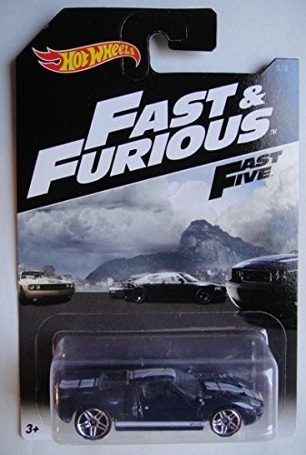 Hot Wheels 2016 Fast & Furious Fast Five Azul Ford Gt-40 5/8