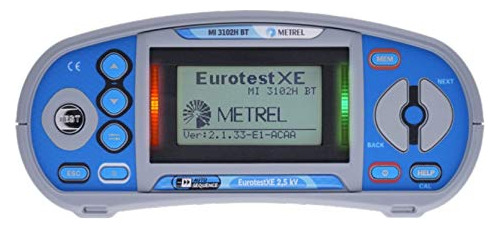 Metrel Mi 3102h Bt Eurotestxe 2,5 Kv Aislamiento Probador