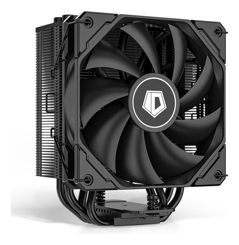 Enfriador Cpu Negro 4 Tubo Calor Ventilador Pwm 4.724 In Amd