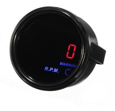 Imagen 4 de 9 de Tacómetro Digital Tacho Gau De 2 «52 Mm Con Pantalla Led De