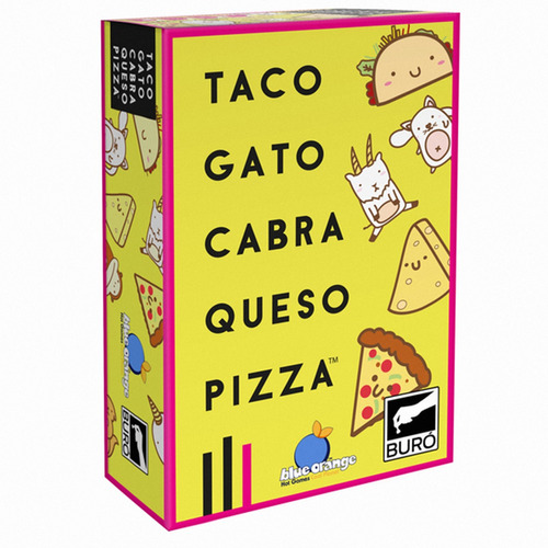 Taco Gato Cabra Queso Pizza Juego Original Bureau Cartas