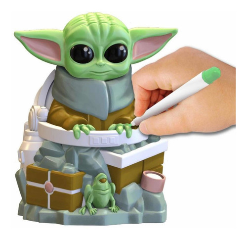 Baby Yoda Personaje De Vinilo Para Pintar Mercado Libre Baby Yoda Personaje De Vinilo Para Pintar Mercado Libre