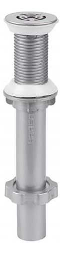 Contra Para Lavabo Gris Con Rejilla Ac. Inox Urrea 3715g