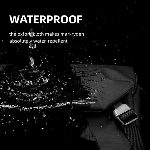 Bolso De Hombro De Messenger Bag Para Hombre, Resistente, Con Cierre