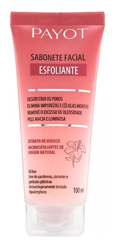 Sabonete Facial Esfoliante Payot - 100ml Tipo de pele Todo tipo de pele