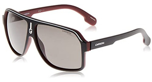 Gafas De Sol Rectangulares Carrera 1001s, Color Negro Mate