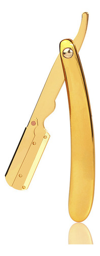 Cuchilla De Afeitar Con Filo Recto De Acero Inoxidable
