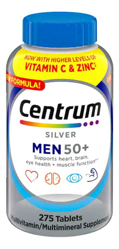 Centrum Silver 50+ Hombre 275 Table - Unidad a $501