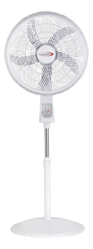 Ventilador  Pedestal 18   Brisa Ii Control Casallini  Blanco