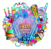 Comprar Cotillon Carioca Luminoso Led Fiesta Premium +240 Articulos