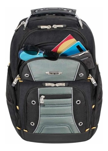 Backpack Targus Drifter Ii For 17 Laptop Black/gray Tsb239u Color Negro
