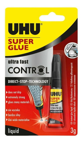 Pegamento Líquido UHU Supler Glue Control