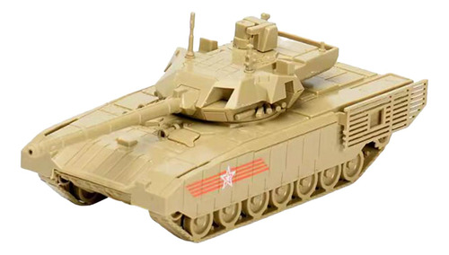 Modelo De Tanque 4d A Escala 1:72, Colección De Amarillo