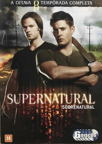 Imagem 1 de 1 de Supernatural 8ª Temporada - Box Com 6 Dvds - Jared Padalecki