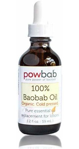 Powbab 100% Baobab Aceite Prensado En Frío, Aceite Corporal,