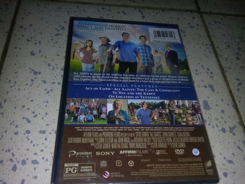 Pelicula All Saints De Jhon Corbett En Dvd Nueva Y Sellada