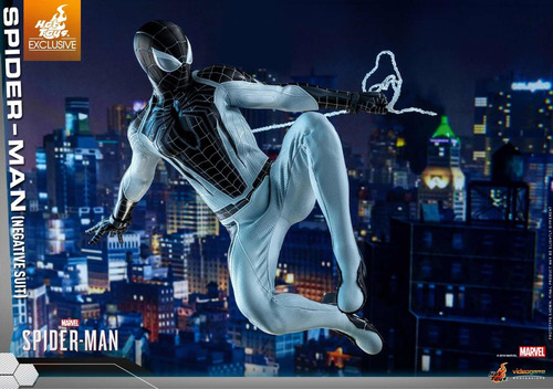 Spider-man Negative Suit 1/6 Marvel Hot Toys Parker Vgm36