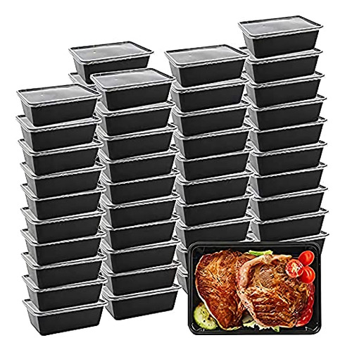 Contenedores De Comida Oranlife, 50 Unidades, Reutilizables