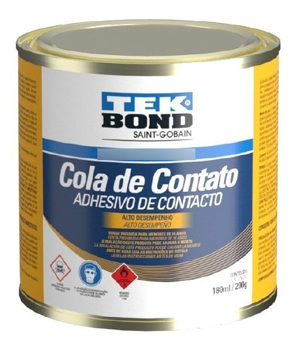 01 Cola De Contato Tek Bond 200gr - 525