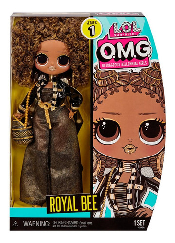 Imagen 1 de 8 de Muñeca Lol Surprise Omg Core Royal Bee Fashion 20 Sorpresas