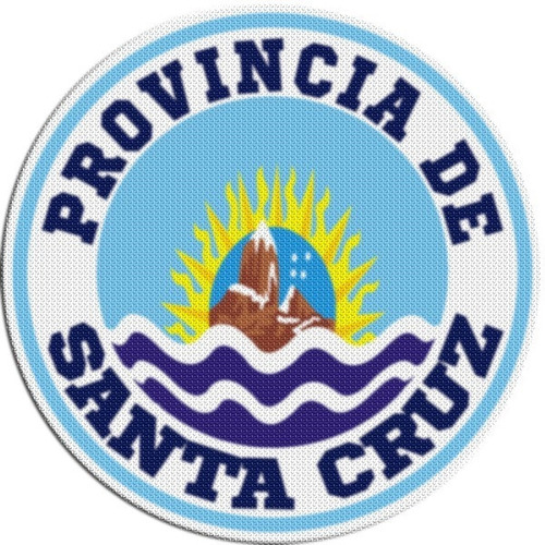 Parche Circular Escudo Santa Cruz
