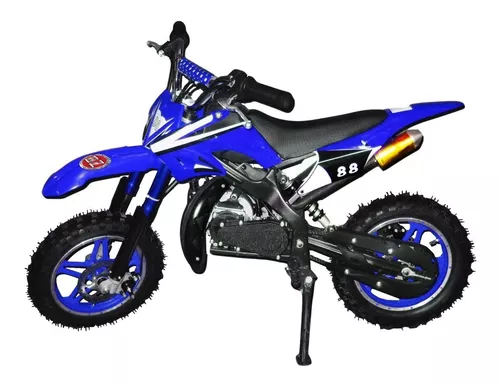 Motinha Mini Moto De Trilha Motocross 20 Cm Coloridos Azul - Ri Happy