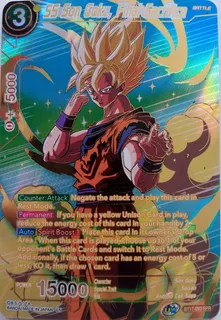 ghost rare foil Dragon Ball Super Tcg Ss Son Goku, Final Bt17-093 Foil