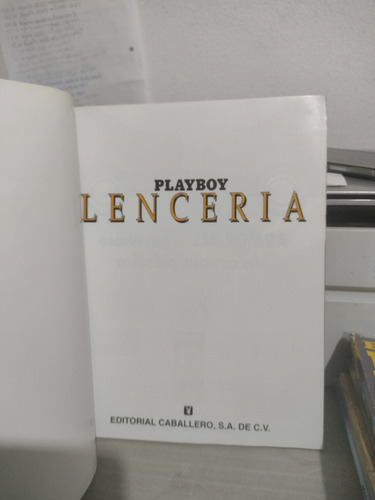 Revista Playboy Lencería Edición Especial #19 Pg6 (Usado)