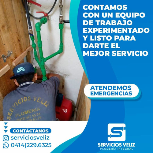 Imagen 1 de 4 de Servicio Plomeria Caracas Destapado 24 Horas 04125438720