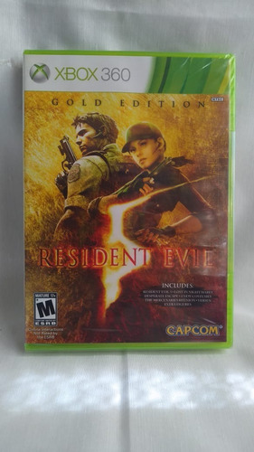 Resident Evil 5 Gold Edition - Nuevo Y Sellado - Xbox 360