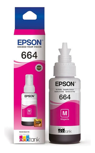 Tinta Original Epson 664 Unidad Negro O Colores