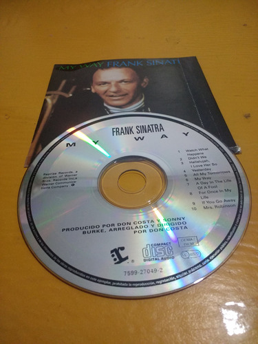 Frank Sinatra My Way Cd Argentino Impecable